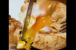 Crepes Rellenos con Huevo