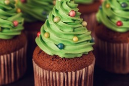 Cupcakes navideños