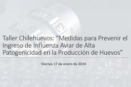 Chilehuevos realiza taller sobre medidas de prevención contra influenza aviar